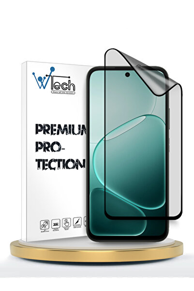Wtech Oppo A6x 5G 2025 Premium Nano Ceramic Full Glue Full Cover Matte Flexib...