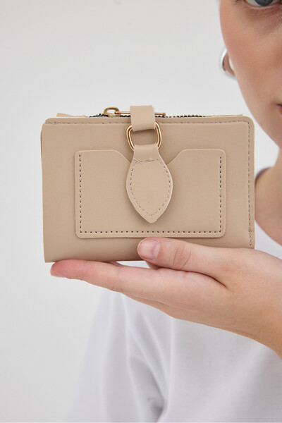 Rays Mink Belt Buckle Zippered Wallet 9209