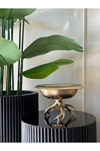 HERA DEKOR İTHAL BOYNUZ AYAKLI SAKSI
