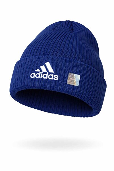 adidas Striped wool blend hat, Unisex, One Size, Blue