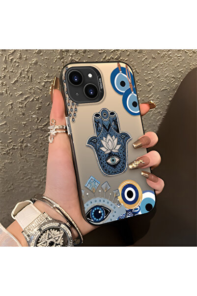 Hontinga حافظة متوافقة مع هاتف iPhone 13، حافظة هاتف صلبة مضادة للسقوط، فنية