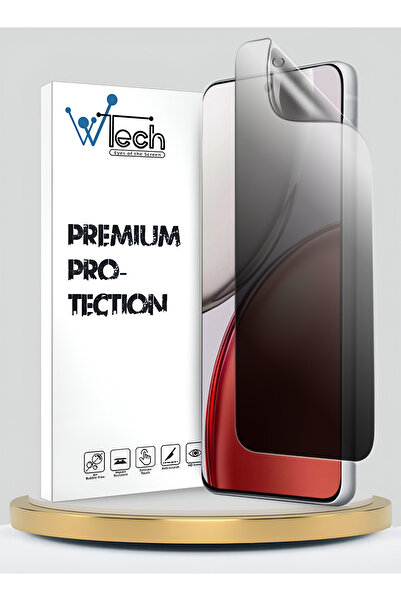 Wtech فيلم حماية شفاف رقيق ومرن مضاد للتجسس لهاتف Honor Magic8 Lite 5G 2025 م...