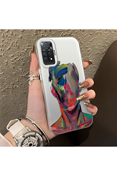 Hontinga حافظة متوافقة مع هاتف Redmi Note 11 Pro، حافظة هاتف صلبة مضادة للسقو...