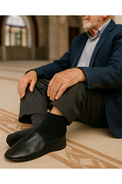 Bilenler Thermal Leather Mest – Waterproof, Warm Lined, Non-Slip Sole Men's and Women's Mests