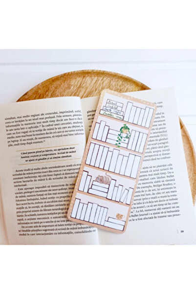 OEM Semn de carte Biblioteca – Reading Tracker, 50 de carti, pentru cititori