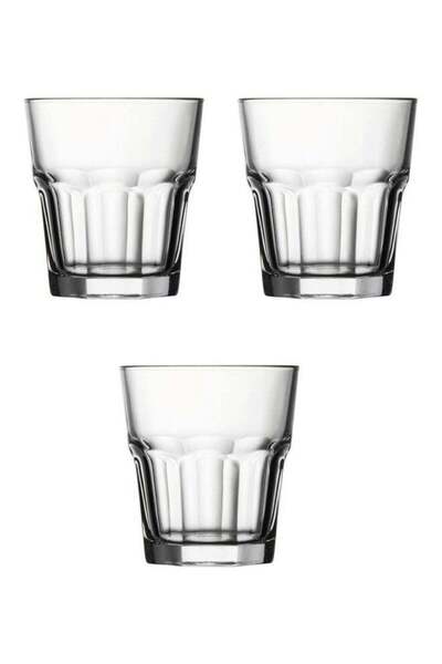 Pasabache Pasabahce 3-Piece Casablanca Tumbler Set, 355cc Clear