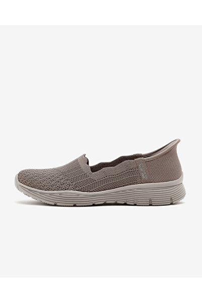 SKECHERS SEAGER-BELİEVE İT Kadın Bej Günlük Ayakkabı 158980 DKTP