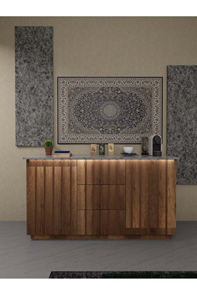 coffee world Coffee Corner with Circular Patterns and Hidden Lighting