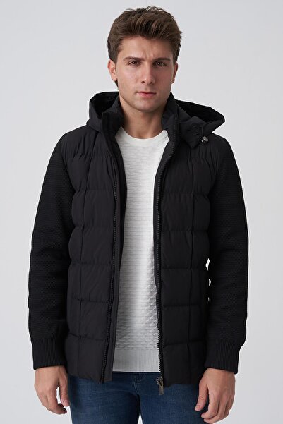 White Stone Abrantes 5004 Slim Fit Triko Mont Siyah