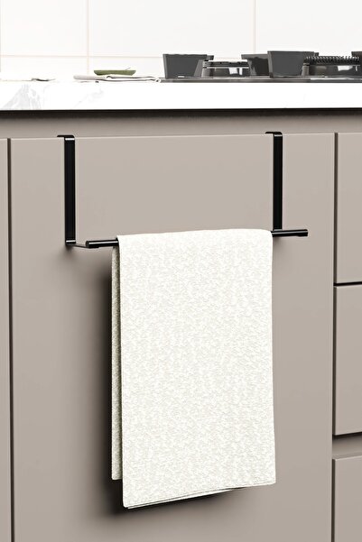 zabata Askılı Havlu Rafı Dolap Kapağı Askısı Bez Tutucu Askılık Mutfak Düzenl...