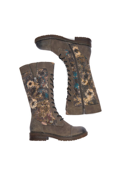 Rieker cizme damă kaki CEO-94731-90