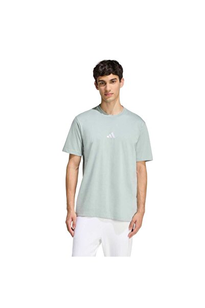 adidas Tricou din jerseu cu logo mic Essentials