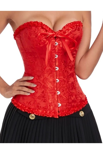 Belle Bellegance Victorian Red Corset