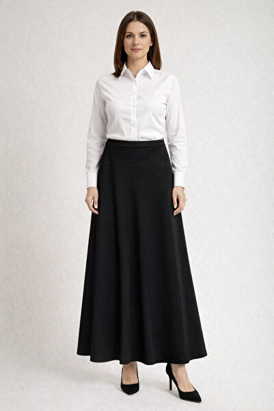 Kayra Garni Bell Skirt Skirt Length 92 cm