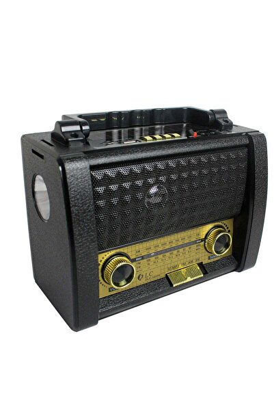 DLC Solar power FM radio with flashlight