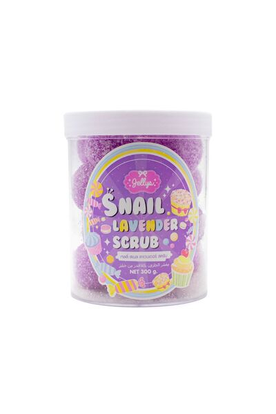 Gellys jellys | Snail lavender jelly scrub 300 grams