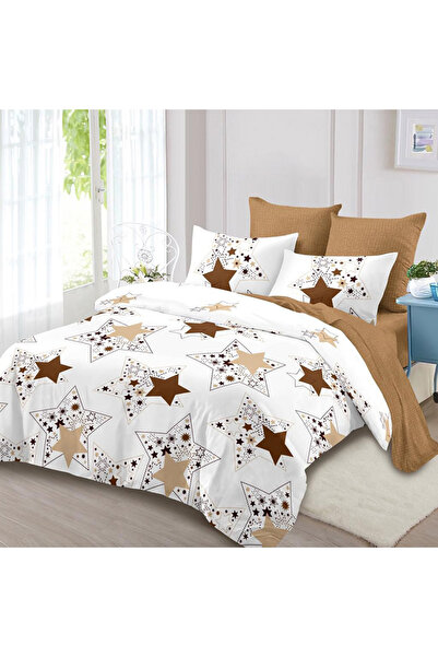 Pucioasa Bed linen with elastic for double bed 2 people Pucioasa, 6 pieces, F...