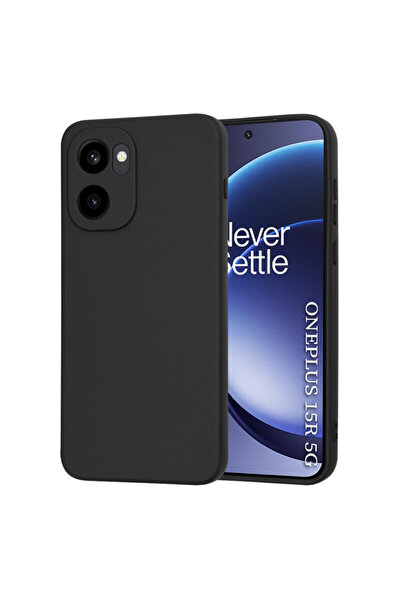 Techsuit Silicone Case OnePlus 15R SoftFlex, Black