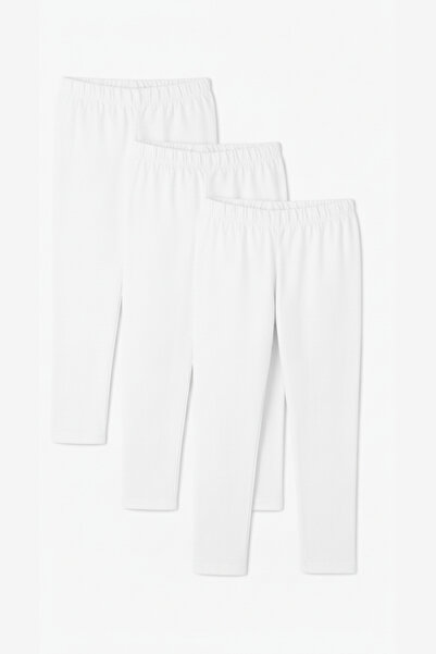 Arma Yıldız Дълги чорапогащи за момичета, бели памучни спандекс, едноцветни, ...