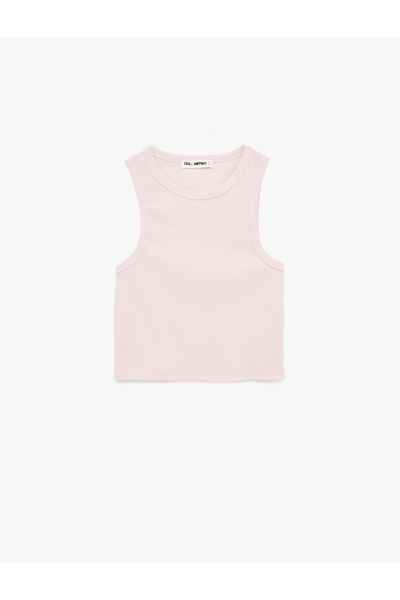 Koton Crew Neck Sleeveless Slim Fit Cotton Undershirt