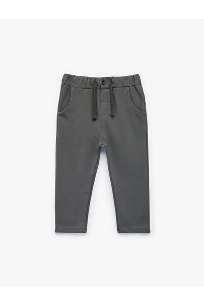 Koton Buy Adjustable Elastic Buttoned Cotton Sweatpants