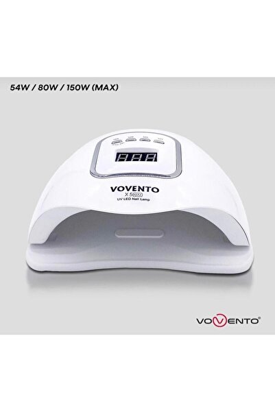 vovento UV LED Tırnak Kurutucu 4 Zaman Ayarlı Dijital Nail Lamp – X5 MAX