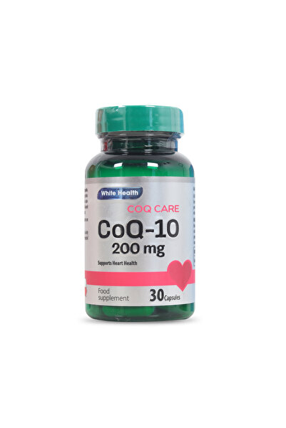 White Health كو كيو كير كو كيو-10 200 ملغ - دعم صحة القلب والخصوبة والطاقة | 30 كبسولة