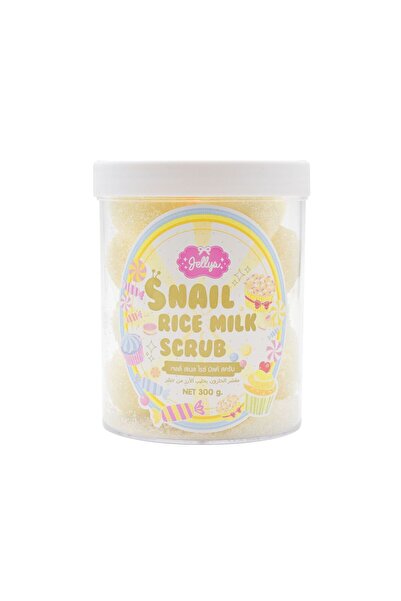 Gellys Jelly's | Jelly Snail Rice Milk Scrub 300g