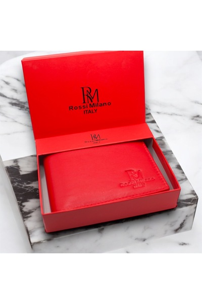 GENERAL'S Rossi Milano Nappa Cow Genuine Leather, Quality Stitching, Multiple Card Slots, Gift Product