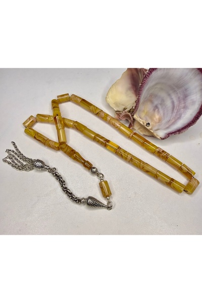 İskenderun Tesbihcilik Traşlı Osmanlı Benzetmesi Kesme Model Sıkma Kehribar T...