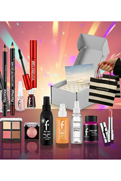 Flormar Flormar Luxury Gift Box Set of 12 Pieces + Gift Bag