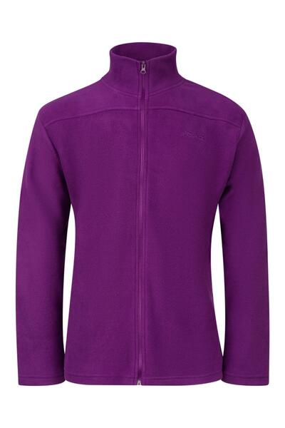 2AS سويت شيرت رجالي من الصوف بسحاب كامل من لاري باللون الأرجواني