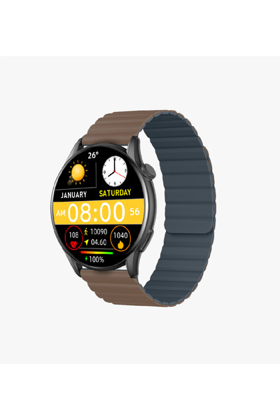 Linktech S104 Premium LT Watch 46mm Süper Amoled IP68 Suya Dayanıklı Akıllı S...