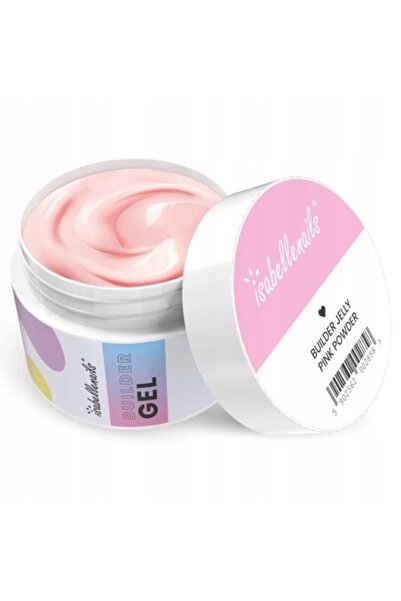 IsabelleNails Gel Builder Jelly Pink Powder 50 g