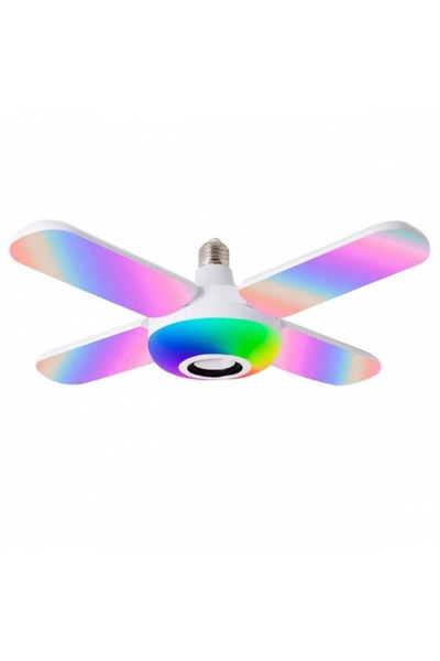 TodayShop Lampă cu 4 brațe, funcție multicoloră și muzică Bluetooth