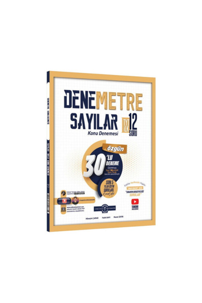 Palme Yayınevi 2026 orijinal sayılar konu denemesi tyt ilk 12 soru
