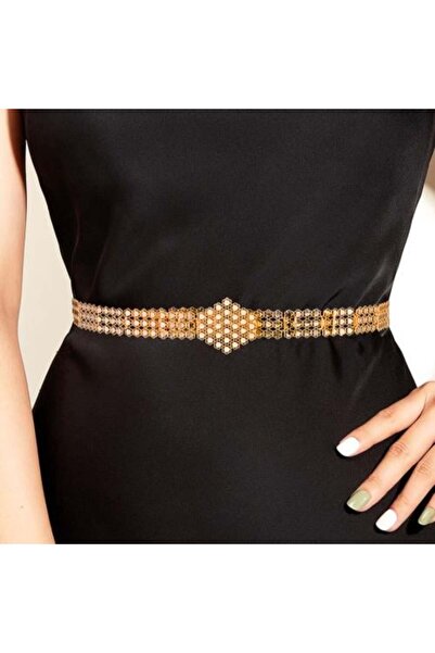 Generic حزام بيضاوي بديل للذهب