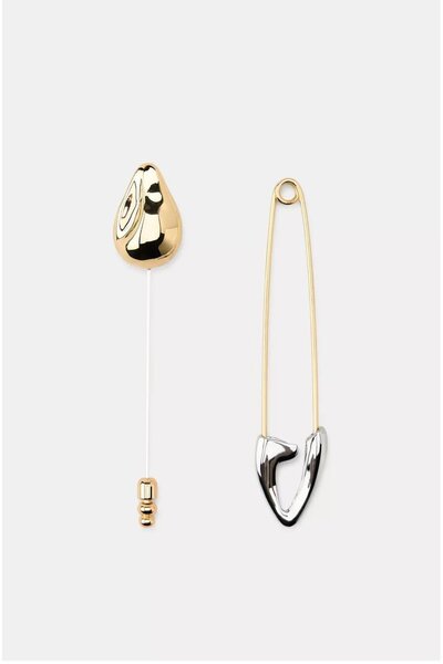 Alice İsstanbul Marka Çengelli İğne 2li Broş