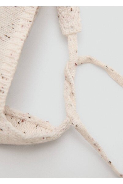 MANGO Baby Ponponlu triko şapka