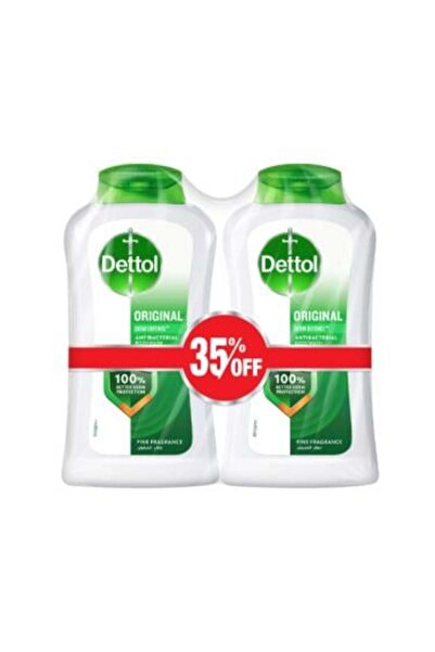 Dettol غسول للجسم برائحة الصنوبر، عبوة من قطعتين، 250 مل
