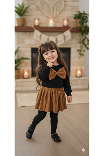 Tinypeople Costum cu fustă pentru fetiță Costum elegant pentru fetiță de sărb...