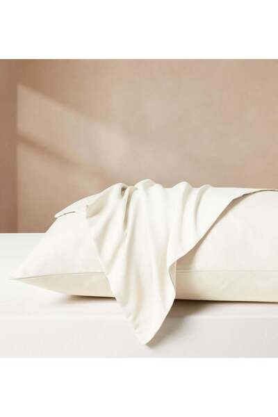 Melen Treated Microfiber Pillowcase Set - 2 Pieces - Size 75x50 - Zoita - Beige