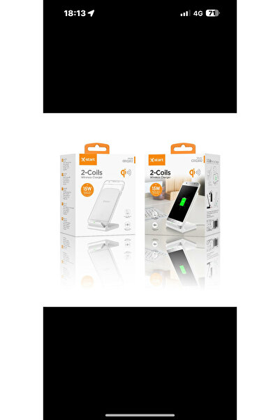 X-start Phone holder with wireless charging, 15W USB-A