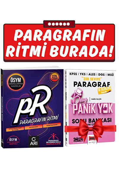 Yargı Yayınları Arı Yayıncılık TYT & AYT Paragrafın Ritmi (Üniversite Sınavla...