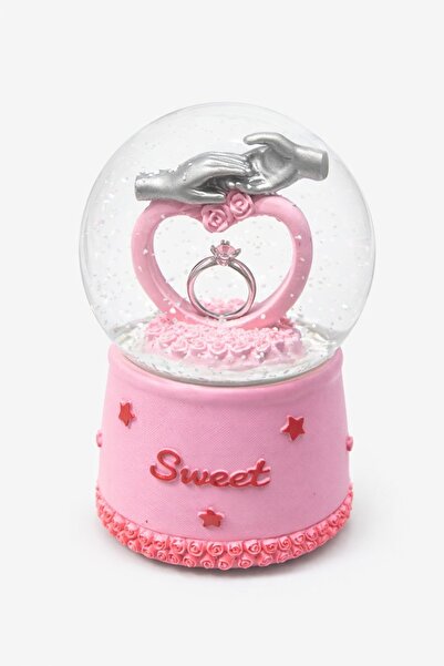 Yeliz Evlilik Teklifi ve Yıldönümü Hediyesi Özel Tasarım Kar Küresi büyük boy...