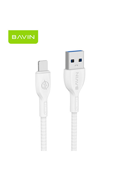 Bavin 12W Fast Charging & High Speed Data Transfer 1M USB To Lightening Cable - CB222