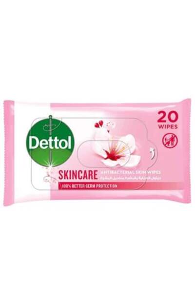 Dettol Skin Care Wipes, 20 Wipes