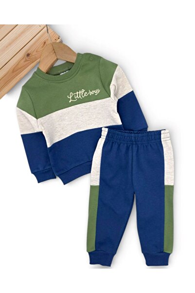 voyyo kids baby طقم رياضي للأولاد الصغار مكون من موسمي قطع 6-9-12-18-24 شهرًا...