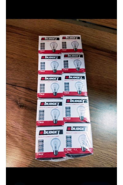 BUDGET 100 watt e27 duy sarı ışık flament ampül