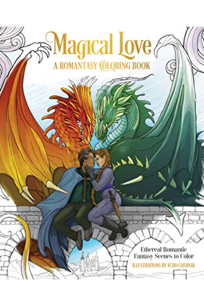 Get Creative 6 Dragoste Magică: O Carte de Colorat Romantică: Scene Fantastic...